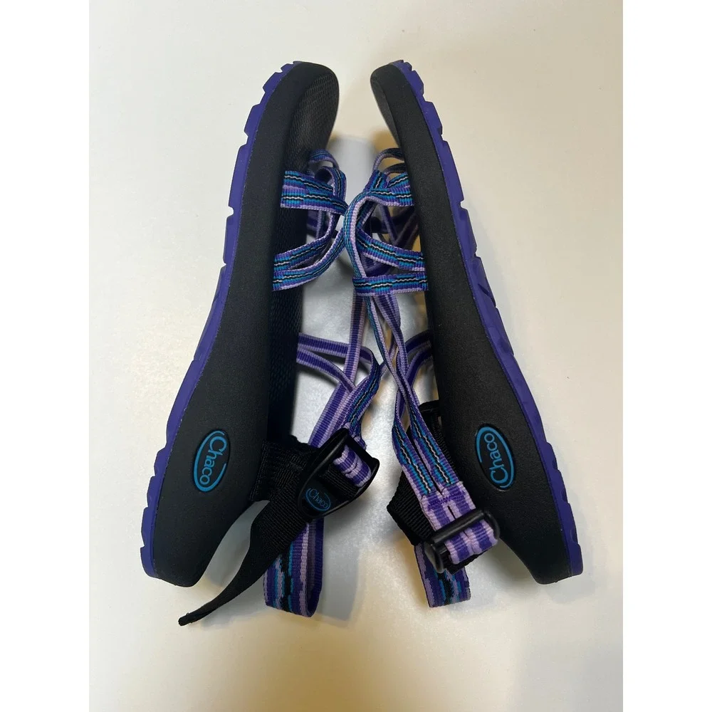 Chacos XZ/Cloud Sandals Women Purple Blue Strappy Sport‎ Outdoor Sz 11